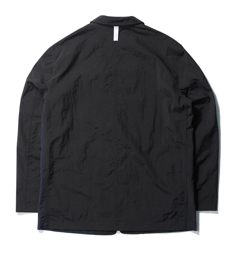 NOMANUAL(ノーマニュアル) CB NYLON SET-UP JACKET - N.B