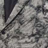 NOMANUAL(ノーマニュアル) DYED FABRIC SET-UP JACKET - DYED BLACK