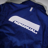 NOMANUAL(ノーマニュアル) SECURITY BOMBER JACKET - BLUE