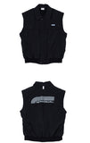 NOMANUAL(ノーマニュアル) SECURITY BOMBER JACKET - BLACK