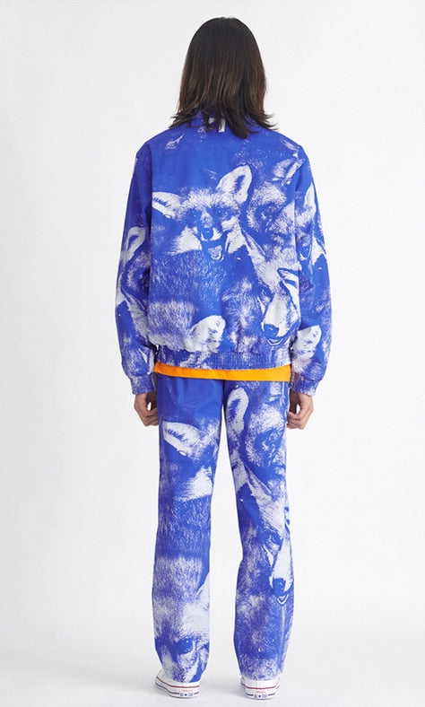 NOMANUAL(ノーマニュアル) FOX WORK JACKET - BLUE