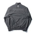 NOMANUAL(ノーマニュアル) STRIPED BLOUSON JACKET - BLACK