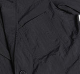 NOMANUAL(ノーマニュアル) NYLON SET-UP JACKET - BLACK