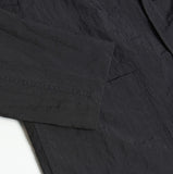 NOMANUAL(ノーマニュアル) NYLON SET-UP JACKET - BLACK