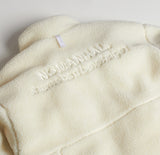NOMANUAL(ノーマニュアル) NM BOA FLEECE JACKET - IVORY