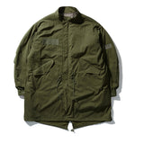 NOMANUAL(ノーマニュアル) F.S FISHTAIL PARKA - KHAKI