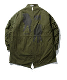 NOMANUAL(ノーマニュアル) F.S FISHTAIL PARKA - KHAKI