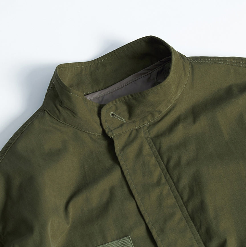 NOMANUAL(ノーマニュアル) F.S FISHTAIL PARKA - KHAKI