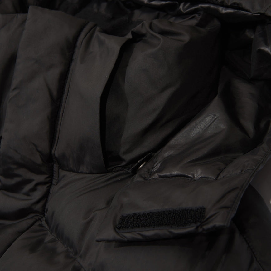 NOMANUAL(ノーマニュアル) REFLECTIVE TM LOGO LONG PADDING - BLACK