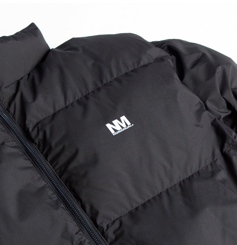 NOMANUAL(ノーマニュアル) REFLECTIVE PRO SHORT PADDING - BLACK
