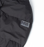 NOMANUAL(ノーマニュアル) REFLECTIVE PRO SHORT PADDING - BLACK