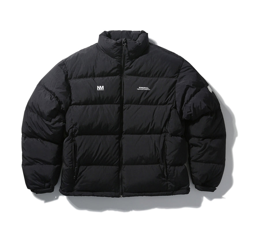 NOMANUAL(ノーマニュアル) BACK POCKET DUCK DOWN - BLACK