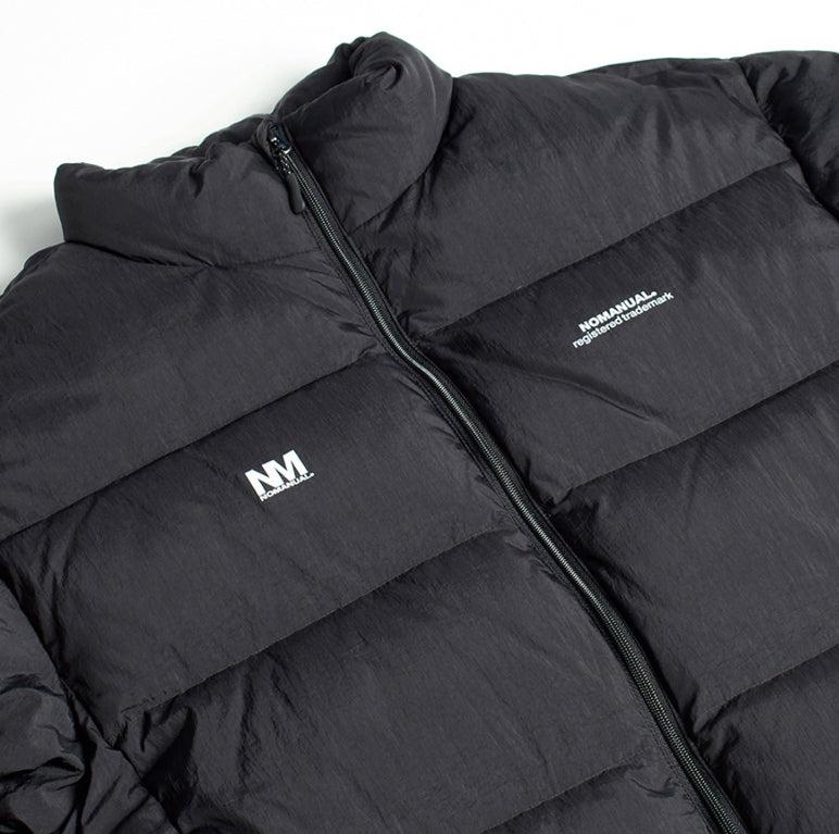 NOMANUAL(ノーマニュアル) BACK POCKET DUCK DOWN - BLACK
