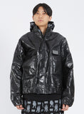NOMANUAL(ノーマニュアル) PU JACKET - BLACK