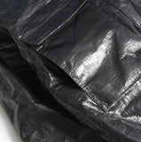 NOMANUAL(ノーマニュアル) PU JACKET - BLACK