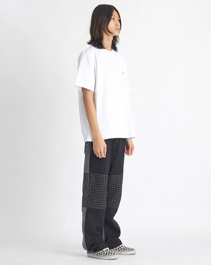 NOMANUAL(ノーマニュアル) S.TM T-SHIRT - WHITE