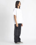 NOMANUAL(ノーマニュアル) S.TM T-SHIRT - WHITE