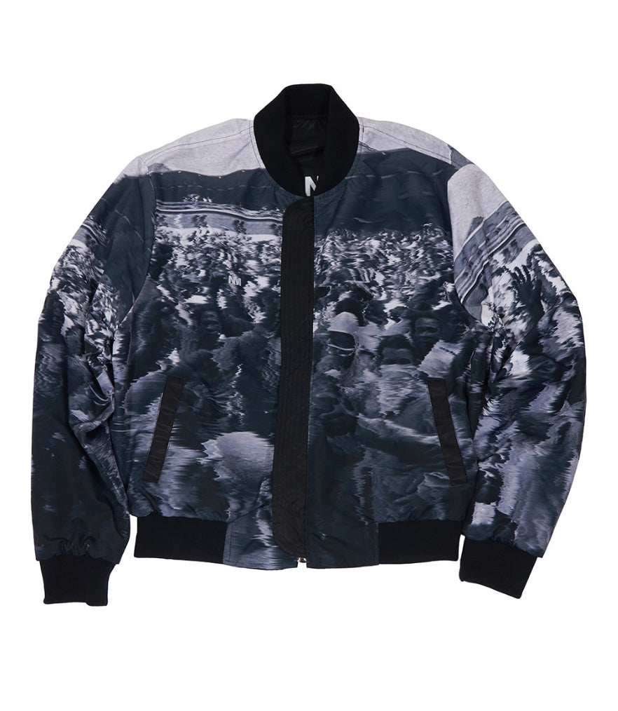 NOMANUAL(ノーマニュアル) RIOT REVERSIBLE BLOUSON