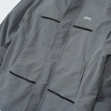 NOMANUAL(ノーマニュアル) NM CONVERTIBLE POCKET WIND BREAKER - GREY
