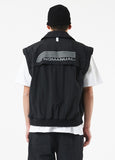 NOMANUAL(ノーマニュアル) SECURITY BOMBER JACKET - BLACK