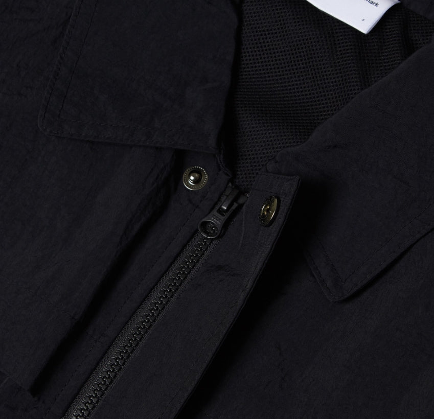 NOMANUAL(ノーマニュアル) SECURITY BOMBER JACKET - BLACK