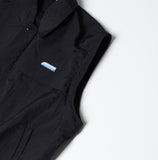 NOMANUAL(ノーマニュアル) SECURITY BOMBER JACKET - BLACK
