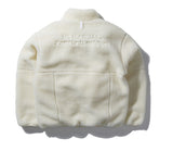 NOMANUAL(ノーマニュアル) NM BOA FLEECE JACKET - IVORY