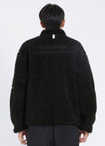 NOMANUAL(ノーマニュアル) NM BOA FLEECE JACKET - BLACK