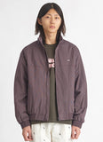 NOMANUAL(ノーマニュアル) STRIPED BLOUSON JACKET - WINE
