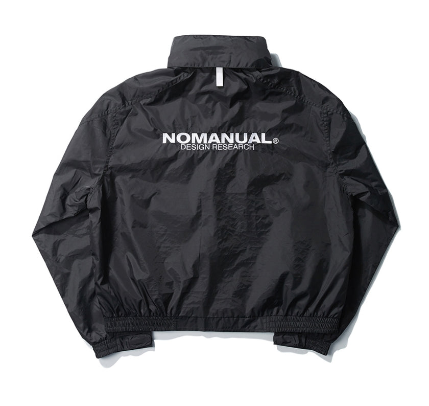 NOMANUAL(ノーマニュアル) D.R WINDBREAKER JACKET - BLACK