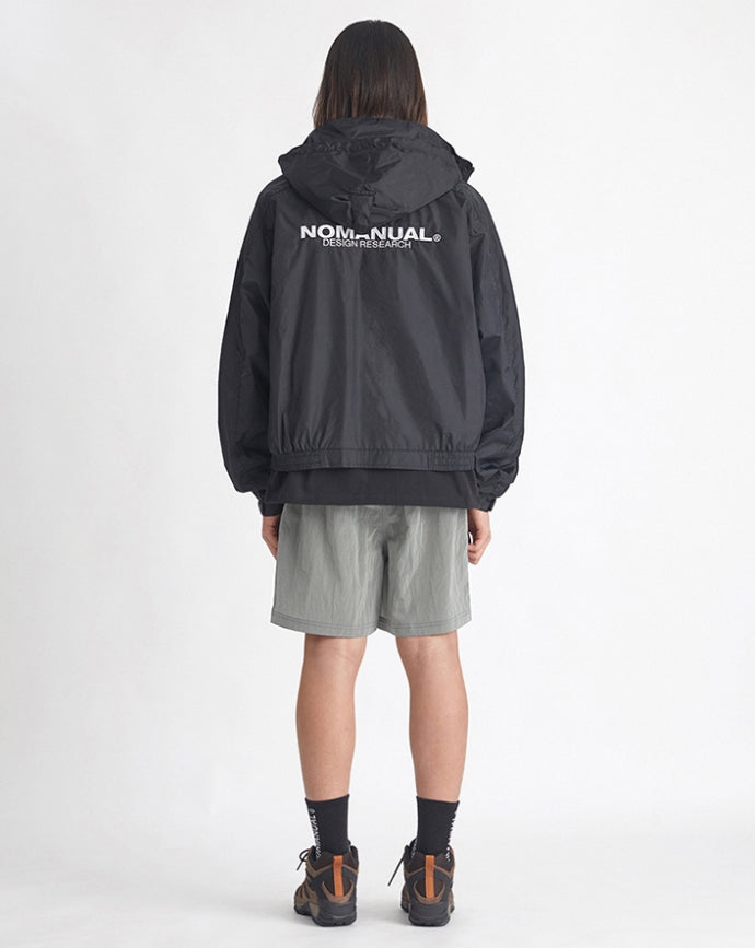 NOMANUAL(ノーマニュアル) D.R WINDBREAKER JACKET - BLACK