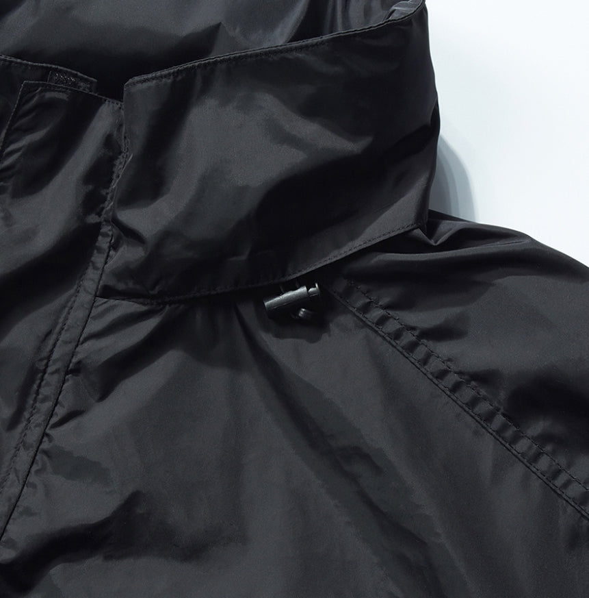 NOMANUAL(ノーマニュアル) D.R WINDBREAKER JACKET - BLACK