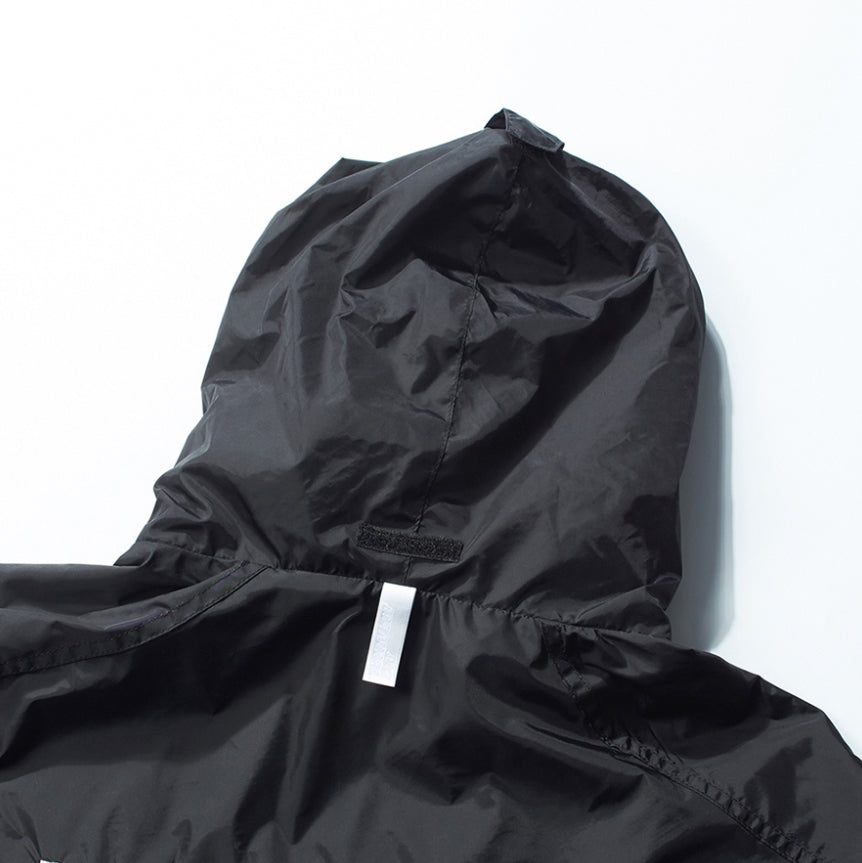 NOMANUAL(ノーマニュアル) D.R WINDBREAKER JACKET - BLACK