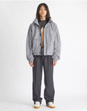 NOMANUAL(ノーマニュアル) D.R WINDBREAKER JACKET - COATED GRAY