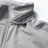 NOMANUAL(ノーマニュアル) D.R WINDBREAKER JACKET - COATED GRAY