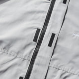 NOMANUAL(ノーマニュアル) D.R WINDBREAKER JACKET - COATED GRAY