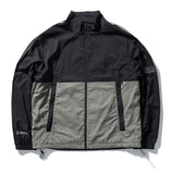 NOMANUAL(ノーマニュアル) NM PATCH TRAINING JACKET - BLACK
