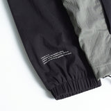 NOMANUAL(ノーマニュアル) NM PATCH TRAINING JACKET - BLACK