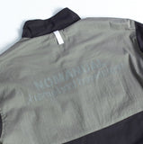 NOMANUAL(ノーマニュアル) NM PATCH TRAINING JACKET - BLACK