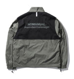 NOMANUAL(ノーマニュアル) NM PATCH TRAINING JACKET - KHAKI