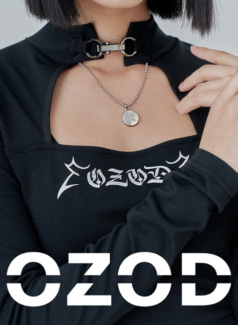オージーオーディー(OZOD) LOGO NECKLACE