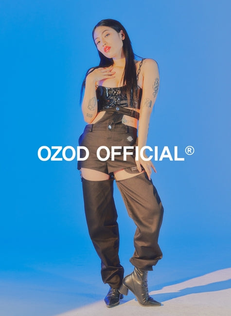 オージーオーディー(OZOD) FREEWILL DENIM PANTS_BLACK