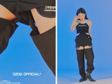 オージーオーディー(OZOD) FREEWILL DENIM PANTS_BLACK