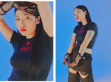 オージーオーディー(OZOD) FREE WILL CROP TOP_BLACK
