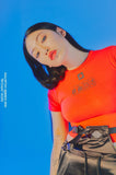 オージーオーディー(OZOD) FREE WILL CROP TOP_RED