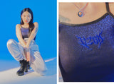 オージーオーディー(OZOD) GLITTER TANK TOP_BLACK