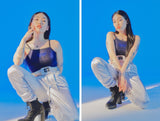 オージーオーディー(OZOD) GLITTER TANK TOP_BLACK