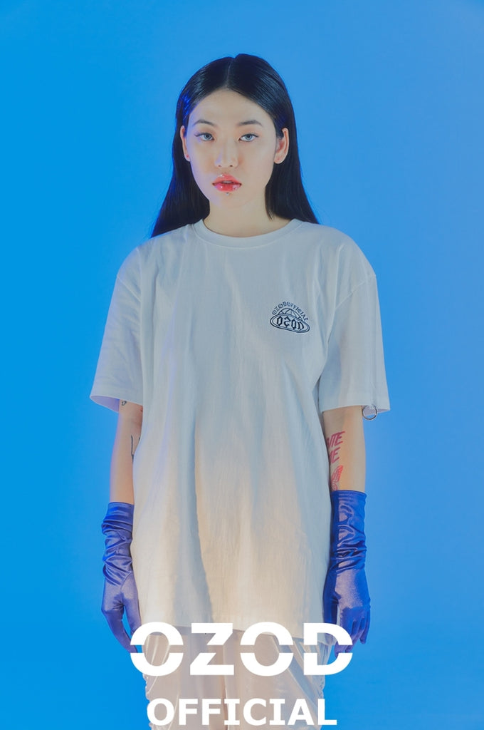 オージーオーディー(OZOD) LOGO T-SHIRTS_WHITE