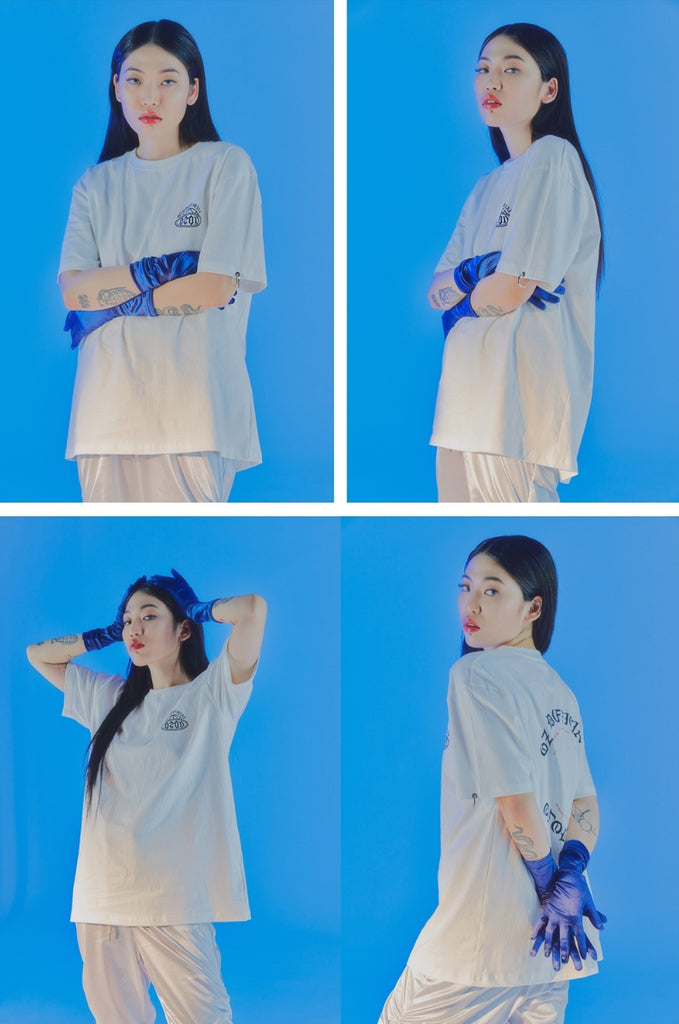 オージーオーディー(OZOD) LOGO T-SHIRTS_WHITE