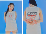 オージーオーディー(OZOD) UNBALANCE SLEEVELESS_WHITE